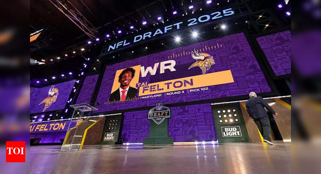 Vikings NFL Draft strategy under fire, ignores defense for wide receiver Tai Felton | NFL News