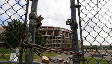 Incredible footage shows eerie abandoned stadium ahead of controversial $3.7billion redevelopment
