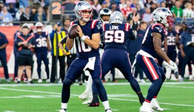 Drake Maye - Fantasy Football rankings, NFL DFS Picks, QB Streamers