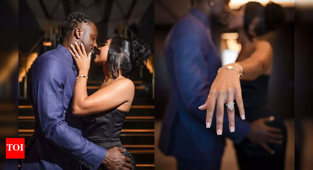 Eagles star A.J. Brown proposes to longtime girlfriend Kelsey Riley in a magical moment fans can’t stop talking about | NFL News