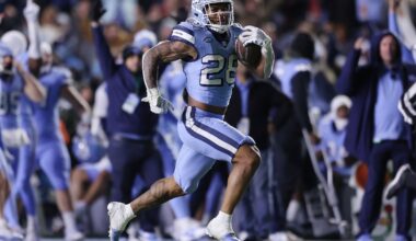 UNC RB Omarion Hampton Selected by Los Angeles Chargers in NFL Draft