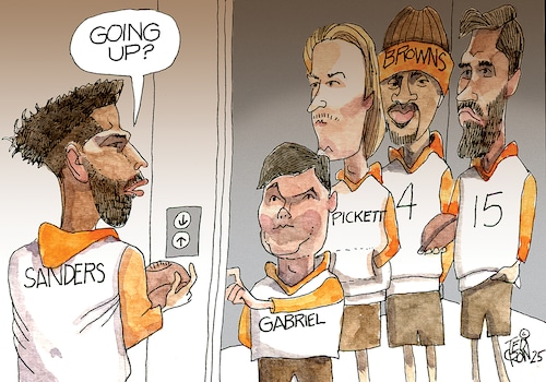 Browns stop Sanders slide with pick No. 144 in 2025 NFL Draft: Crowquill