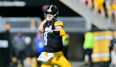 Do Pittsburgh Steelers Have a QB Development Problem?