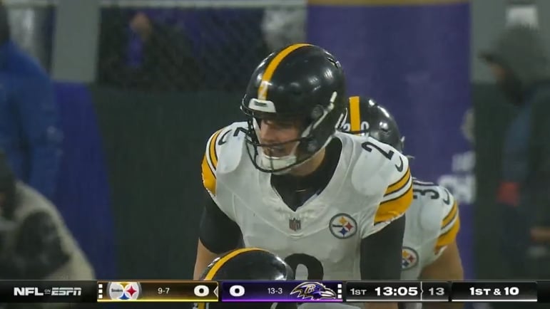 Mason Rudolph Steelers QB