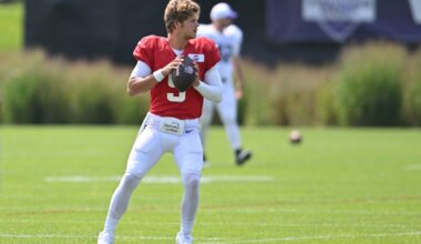 T.J. Hockenson Has a Sweet Comparision for J.J. McCarthy's Arm