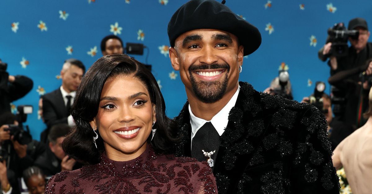 Mr. and Mrs. Jalen Hurts stun at the 2025 Met Gala