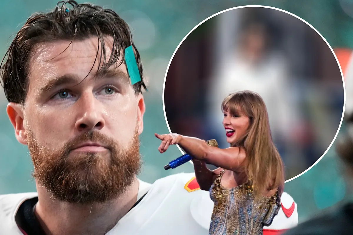 Taylor Swift makes Travis Kelce look like a retired celebrity and the whole world reacts by burning with mixed feelings - Marca.com