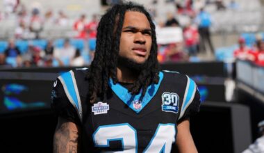 Panthers RB Jonathon Brooks again tears ACL in right knee