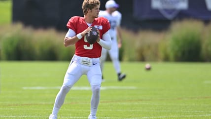 T.J. Hockenson Has a Sweet Comparison for J.J. McCarthy’s Arm