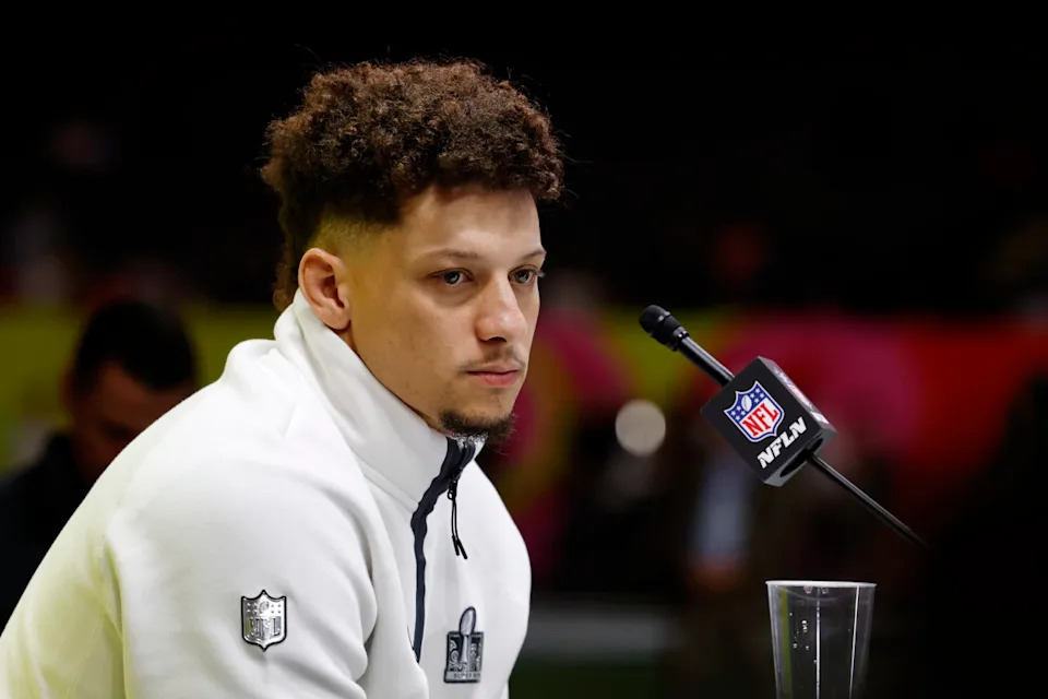 Kansas City Chiefs quarterback Patrick Mahomes. Stephen Lew-Imagn Images