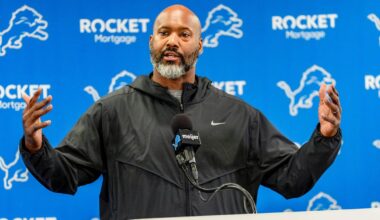 Lions GM Brad Holmes delivers powerful speech at his alma mater