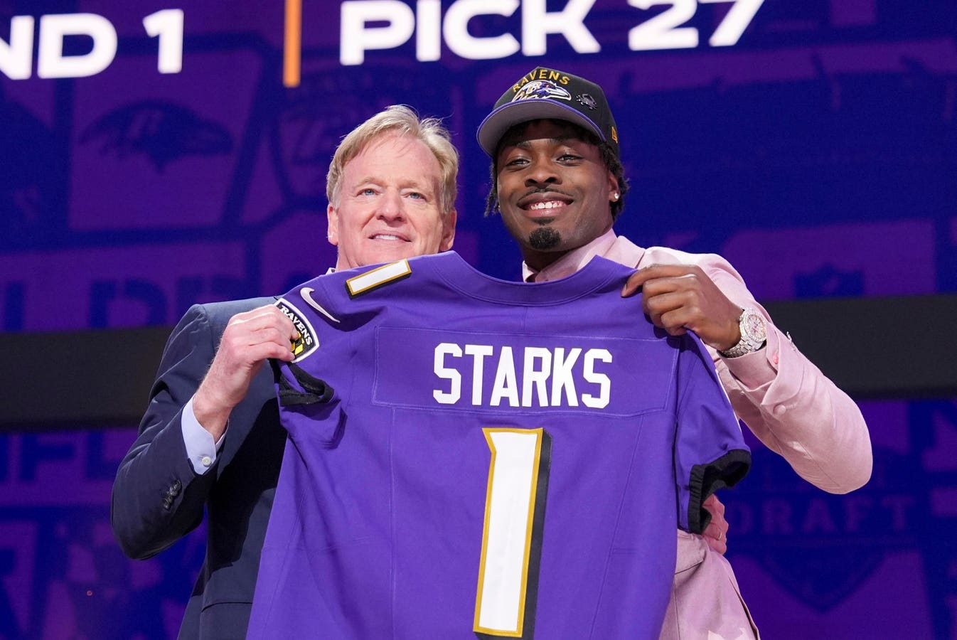Malaki Starks Details Surprise Of Being Drafted By Baltimore Ravens & His Rookie Season Objectives