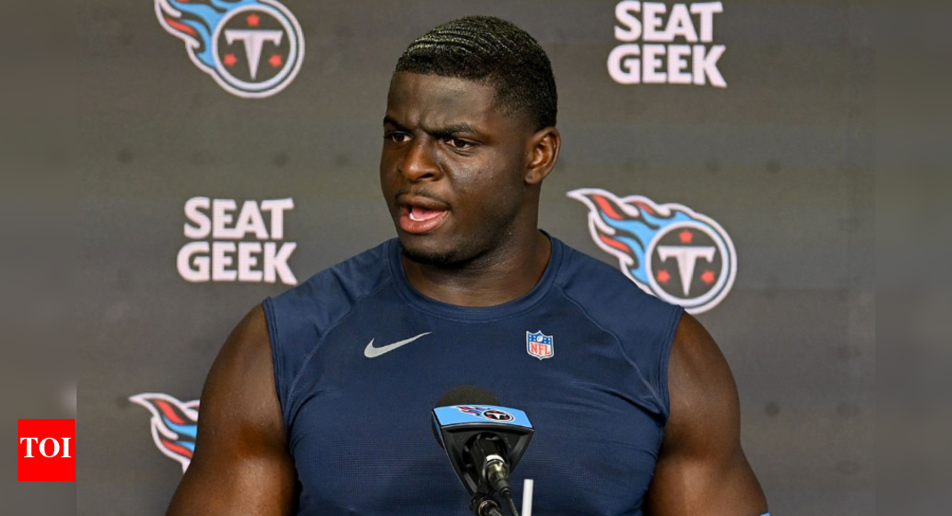 Oluwafemi Oladejo says he feels good being an edge rusher at Tennessee Titans, but he's not satisfied | NFL News