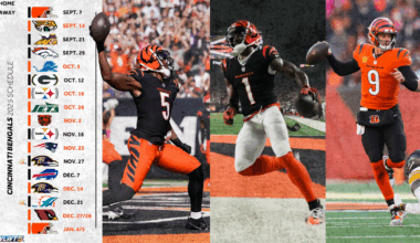 2025 Cincinnati Bengals schedule released