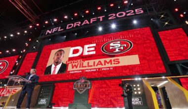 49ers news: First-round pick Mykel Williams signs his 4-year deal