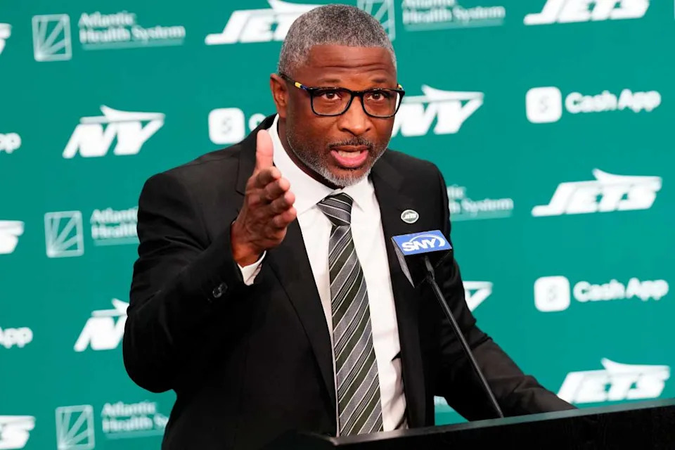 New York Jets head coach Aaron Glenn.Kevin R&period; Wexler-NorthJersey&period;com &sol; USA TODAY NETWORK via Imagn Images