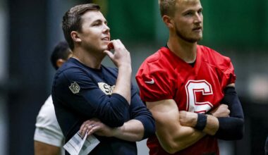 Saints only favored in one of 17 games for the 2025 season