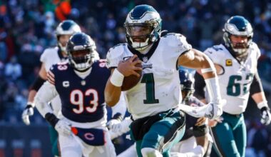 A look at Eagles’ Jalen Hurts against 2025 opponents and the QBs he’ll be facing