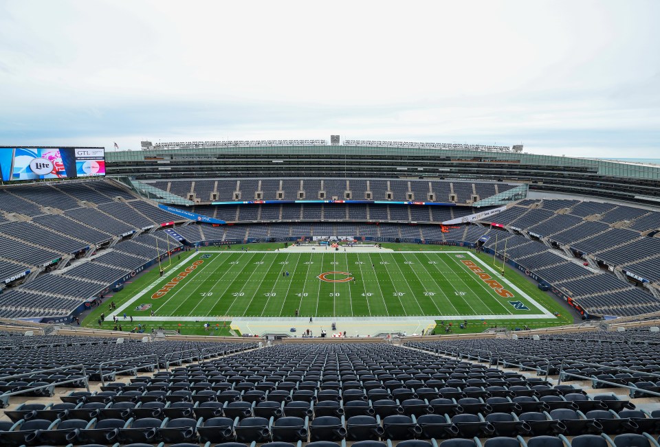 Soldier Field adopted its current form in 2002