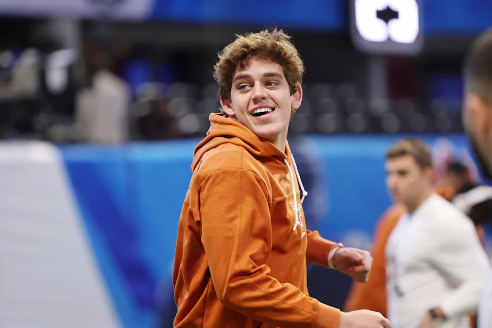 Texas Longhorns quarterback Arch Manning.© Brett Davis-Imagn Images