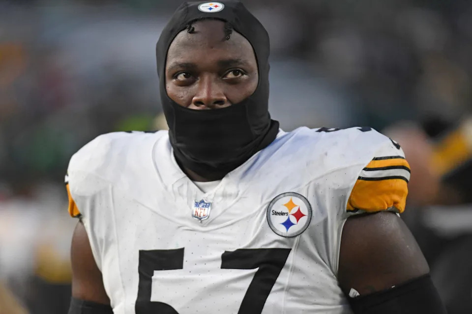 Montravius Adams with the Pittsburgh Steelers