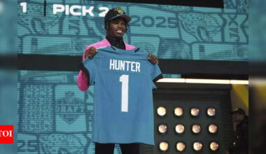 "Got a lot of juice": Travis Hunter wins over Trevor Lawrence with his style and swagger at Jaguars’ first OTA practice | NFL News