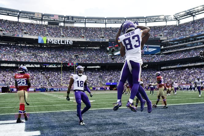 NFL: Minnesota Vikings at New York Giants