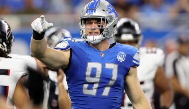 Lions' Aidan Hutchinson cleared to return after gruesome leg injury