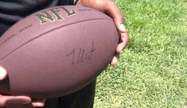 High school football player recalls moment Jaguars’ Travis Hunter surprised him at his home