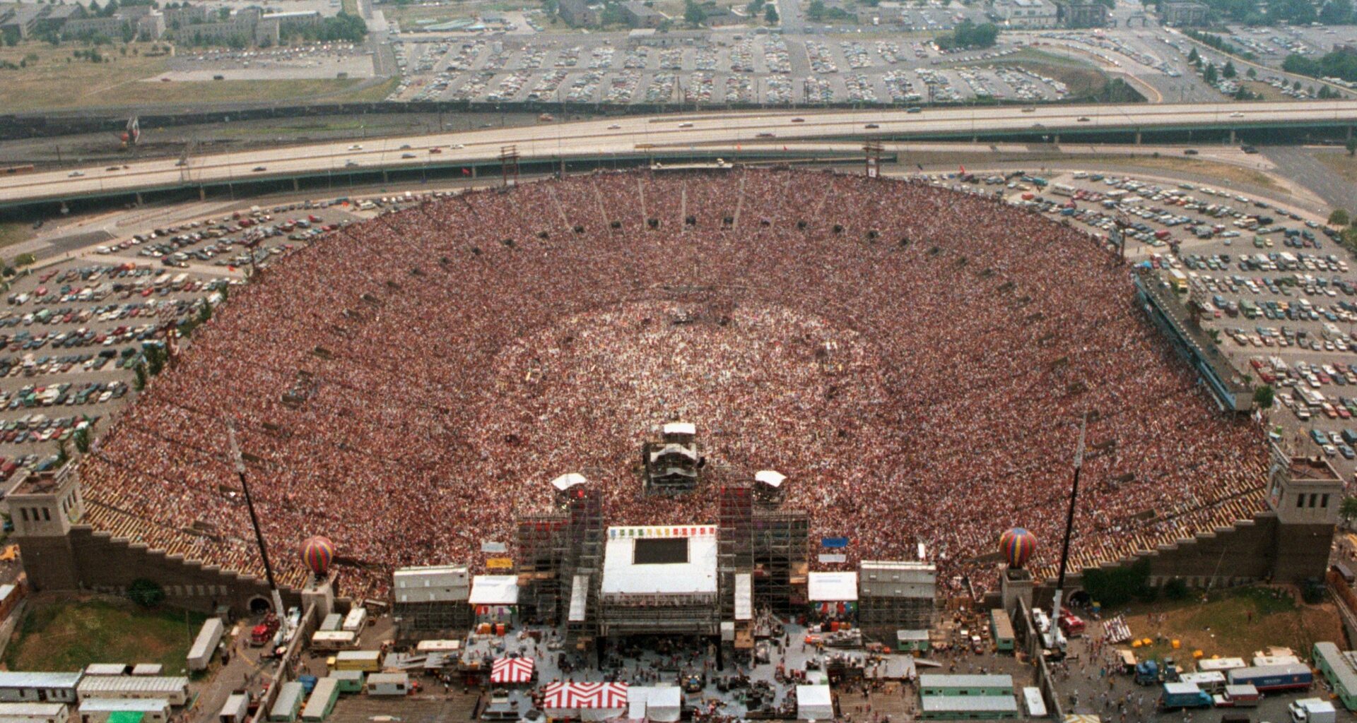 Forgotten 120,000 horseshoe stadium inspired by ancient Rome and named after US president was 'structurally unsafe'