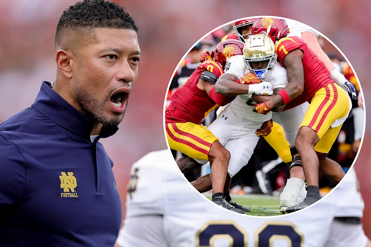 Marcus Freeman wants Notre Dame-USC rivalry to last forever: "It don't matter when we play 'em" - MARCA