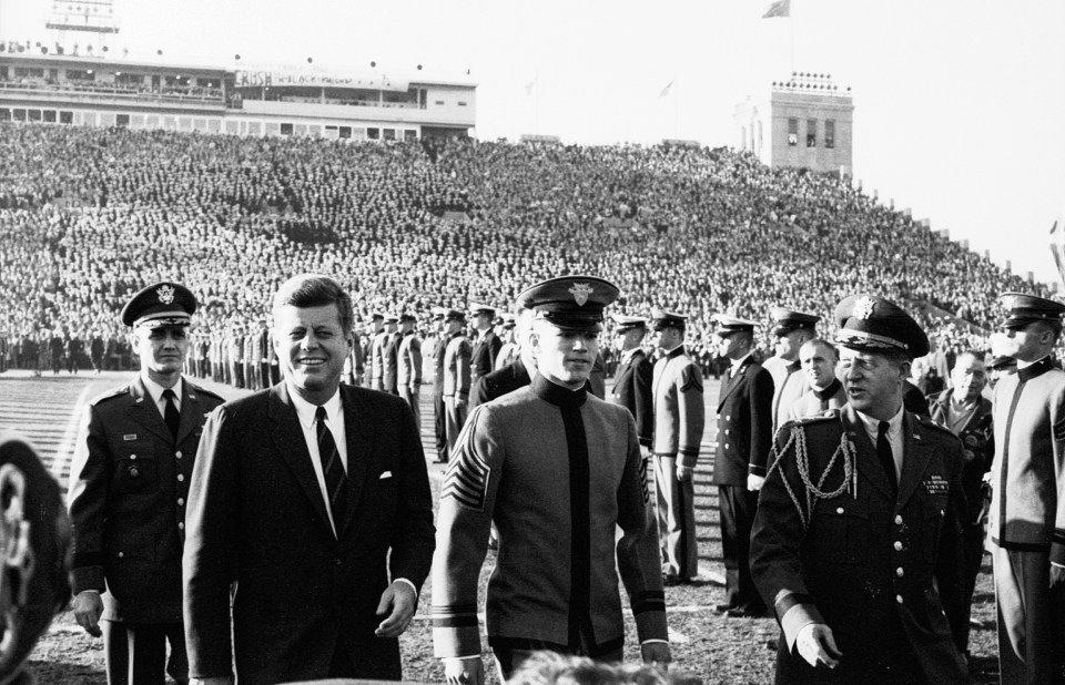 The stadium was named after JFK, a frequent visitor, following his assassination in 1963