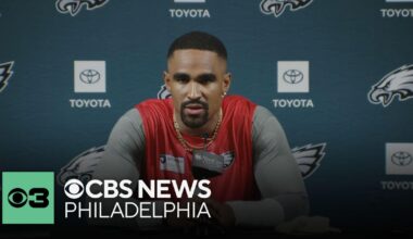 Philadelphia Eagles quarterback Jalen Hurts on Kevin Patullo's move to offensive coordinator