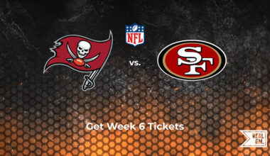 Week 6: Buccaneers vs. 49ers Tickets Available for Sunday, Oct. 12