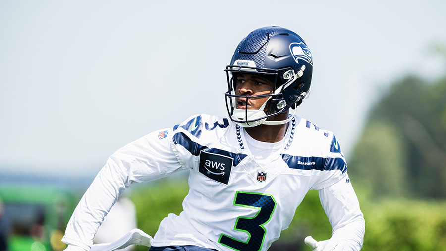Nick Emmanwori Seattle Seahawks rookie minicamp...