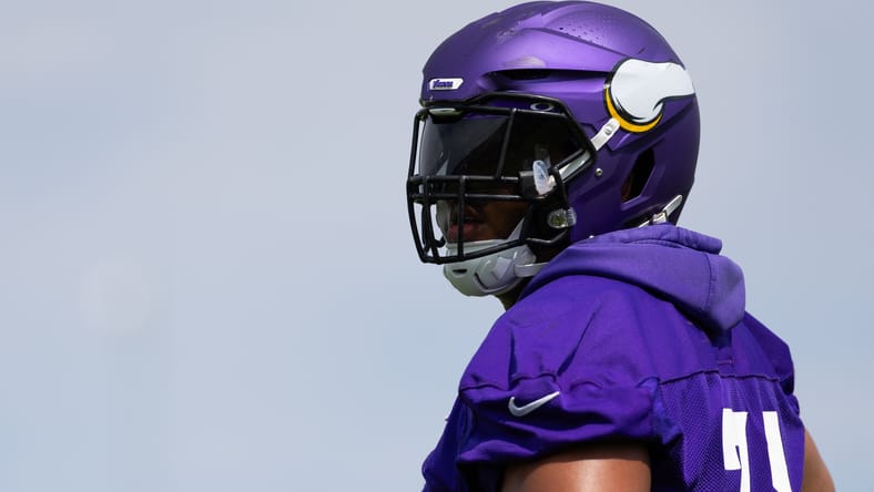 Christian Darrisaw - Minnesota Vikings OTAs