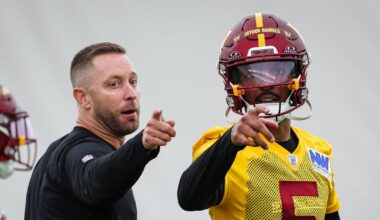 NFL 2024 Schedule Leaks Tracker: Washington Commanders