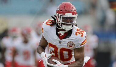 Chiefs Roster: Keaontay Ingram waived, Justin Lockhart released from IR