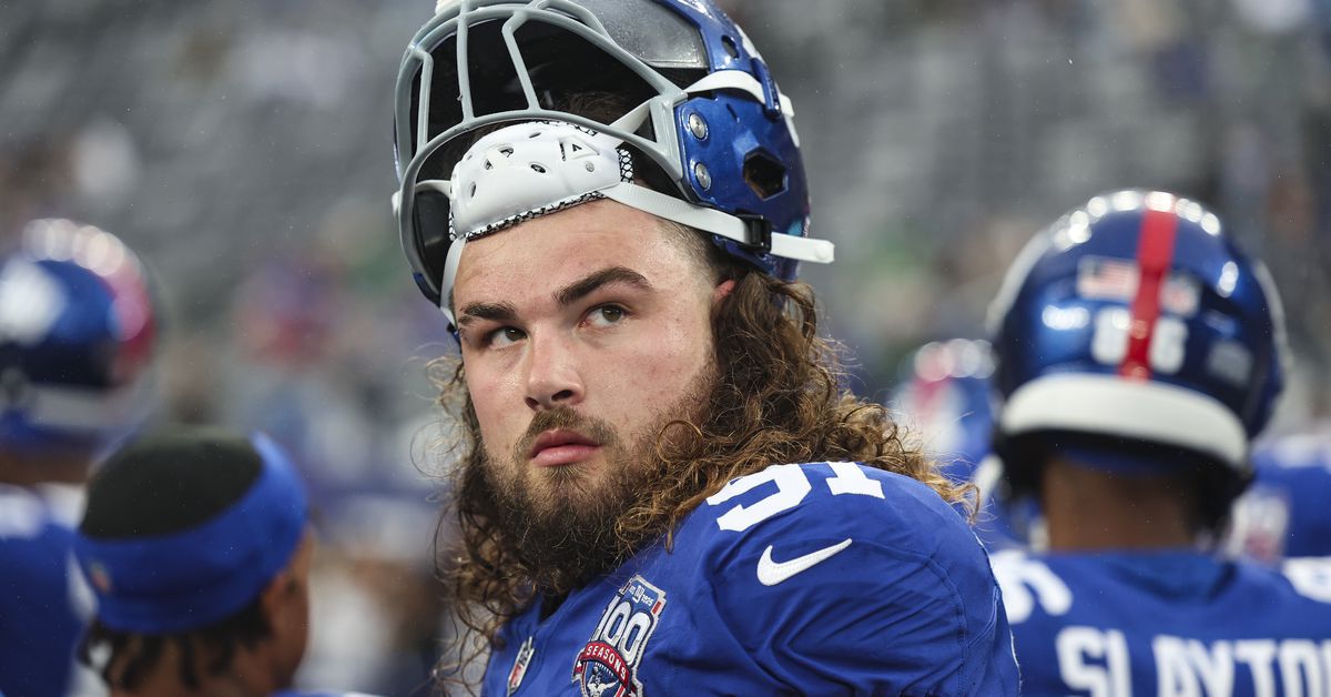 New York Giants roster move: DT Casey Rogers waived