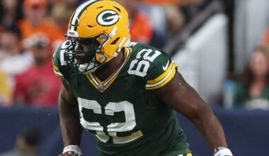Packers first OTA practice touches off summer offensive line battle