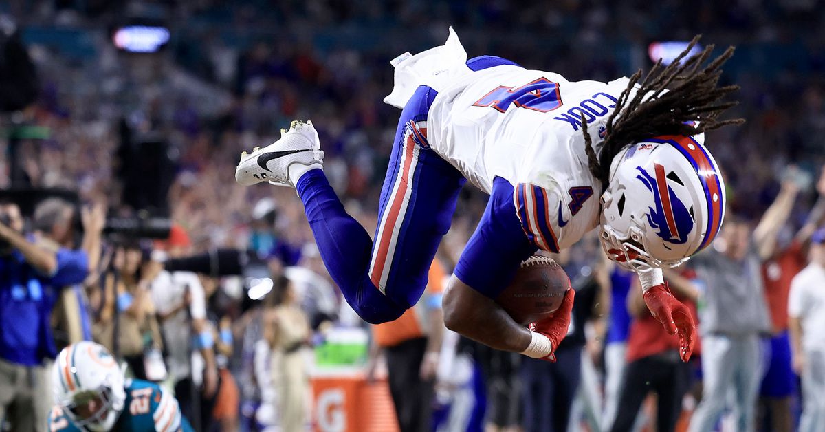 Bills at Dolphins 2024 highlights: You’ll flip for James Cook’s touchdown
