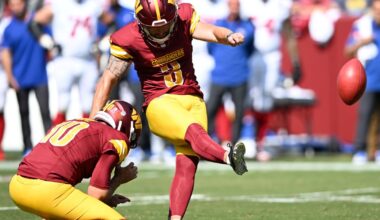 2024 REWIND: Week 2 - Austin Seibert kicks 7 field goals to lift Commanders to victory against the Giants