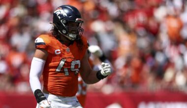 Broncos LB Alex Singleton provides an update on his recovery from his ACL injury