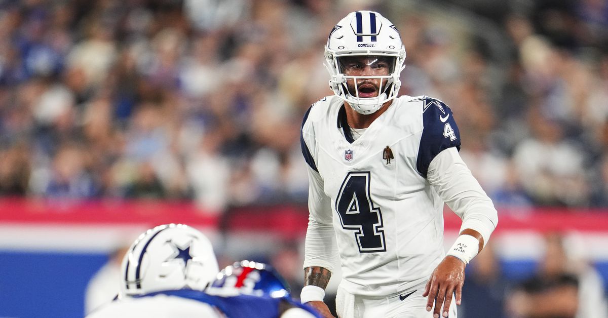 Dallas Cowboys QB Dak Prescott ranked below Giants QBs in very questionable call