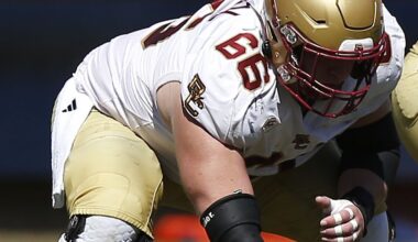 Eagles Film Review: Drew Kendall looks like a budget version of Cam Jurgens coming out of college