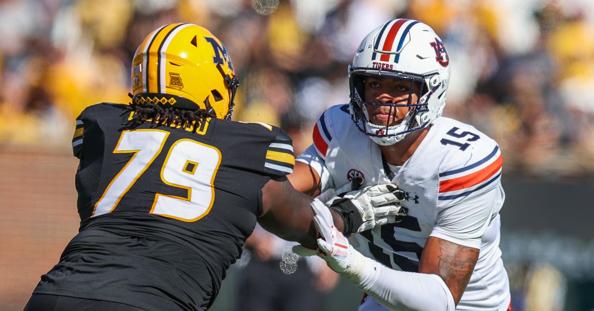 Missouri Tigers Membou Burden Cook Wease in the 2025 NFL Football Draft