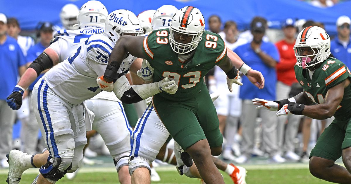 Seattle Seahawks announce signing of undrafted free agent DT from Miami