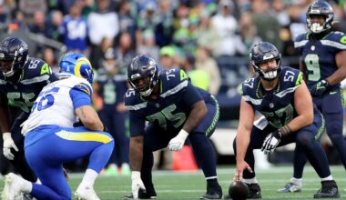 A way too early 53 man roster projection 2025 Seattle Seahawks offense