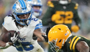 Detroit Lions open as favorites over Packers in Week 1 of 2025 season