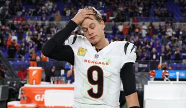 Joe Burrow would like a Ravens-Bengals prime-time game in Cincinnati, and I don’t blame him